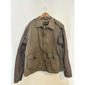 Eddie Bauer Zip Chore Barn Jacket Rugged Look Women’s Size XL